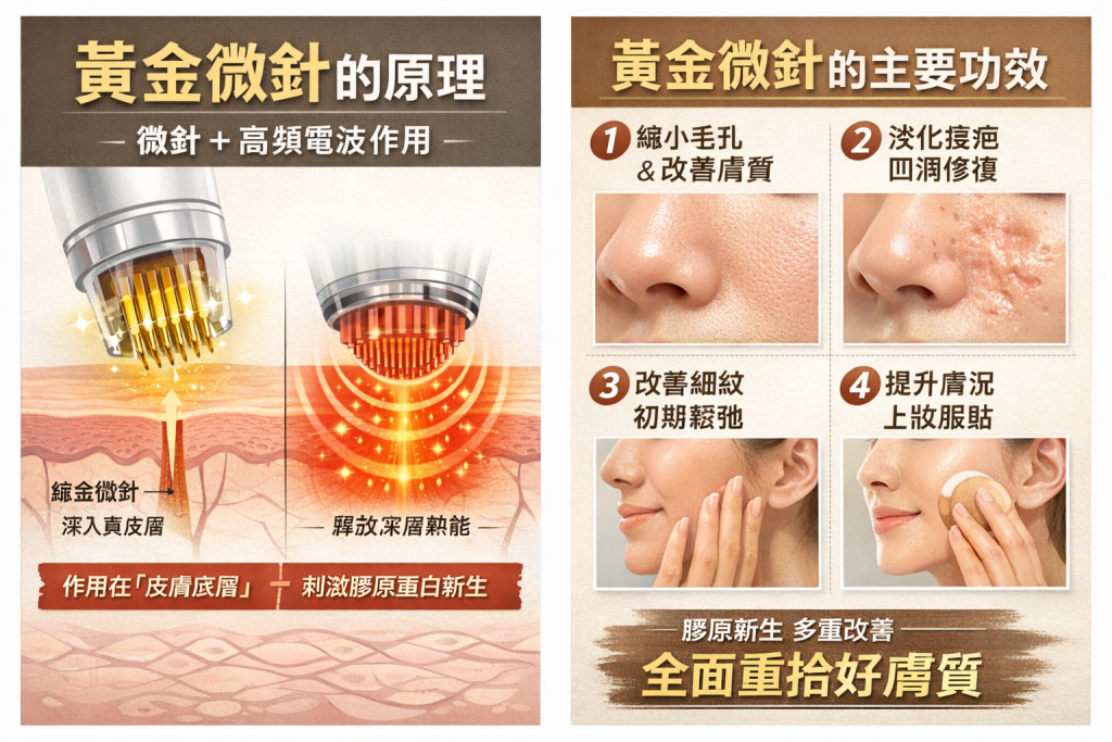 韓国の美容医療でよく行われる治療法についての解説：ゴールドマイクロニードルの作用、効果、および適している人々插图